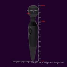 Massager impermeável da cabeça de borracha do avoirdupois para mulheres Injo-AV015